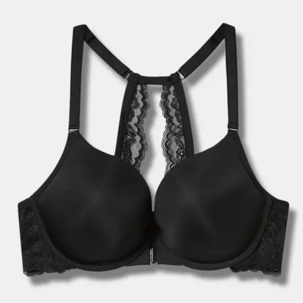 Torrid Curve | XO Plunge Push-Up Front Close Bra